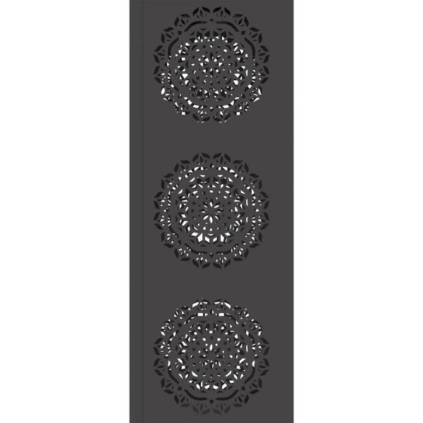 Solar LED Weg Licht 2 pcs Schwarz Kalt gewalzter Stahl