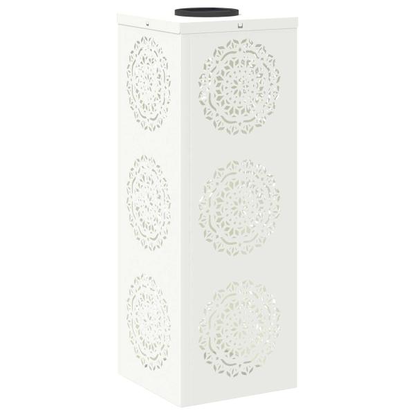 Solar LED Weg Licht 2 pcs Weiß Kalt gewalzter Stahl