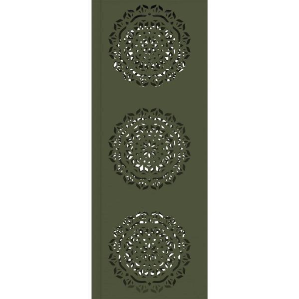 Solar LED Weg Licht 2 pcs Olive Grün Kalt gewalzter Stahl