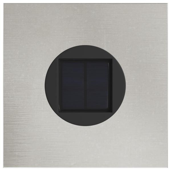 Solar LED Weg Licht 2 pcs Edelstahl Edelstahl