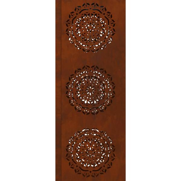 Solar LED Weg Licht 2 pcs Cortenstahl Cortenstahl