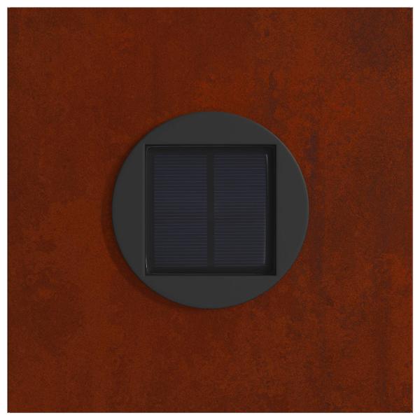 Solar LED Weg Licht 2 pcs Cortenstahl Cortenstahl