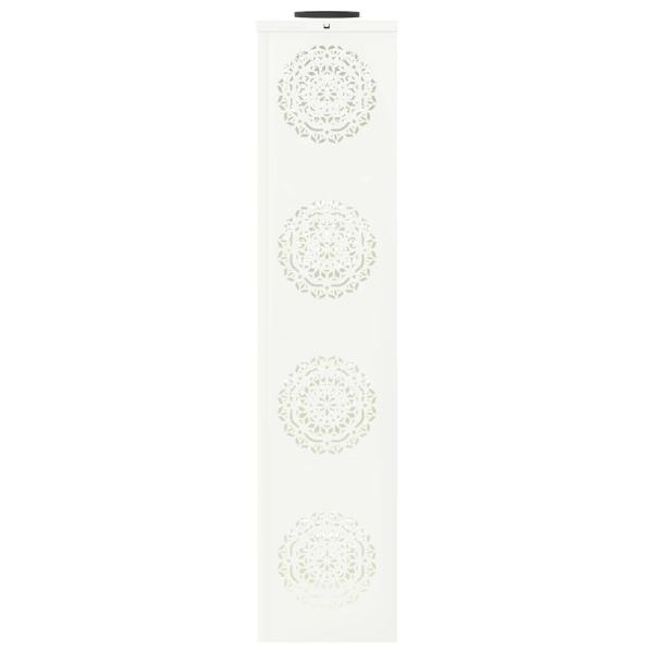 Solar LED Weg Licht 2 pcs Weiß Kalt gewalzter Stahl