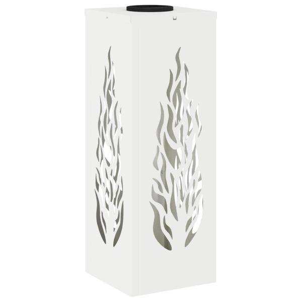 Solar LED Weg Licht 2 pcs Weiß Kalt gewalzter Stahl