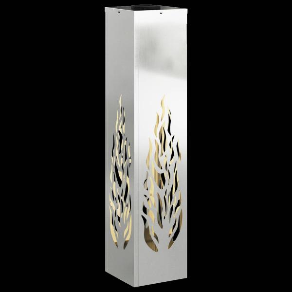 ARDEBO.de - Solar LED Weg Licht 2 pcs Galvanisiert Galvanisiert