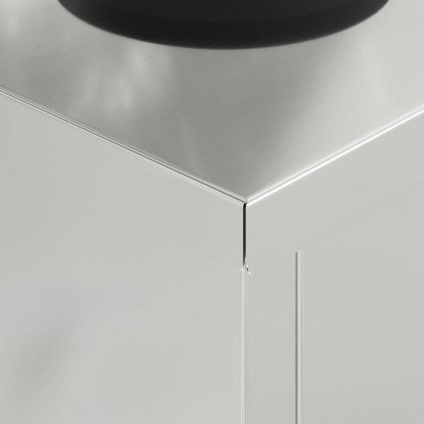 Solar LED Weg Licht 2 pcs Galvanisiert Galvanisiert