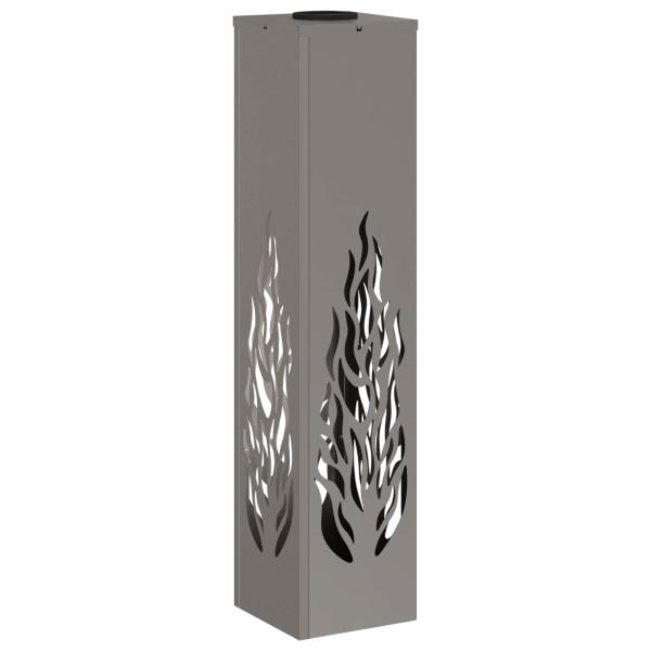 Solar LED Weg Licht 2 pcs Cortenstahl Cortenstahl