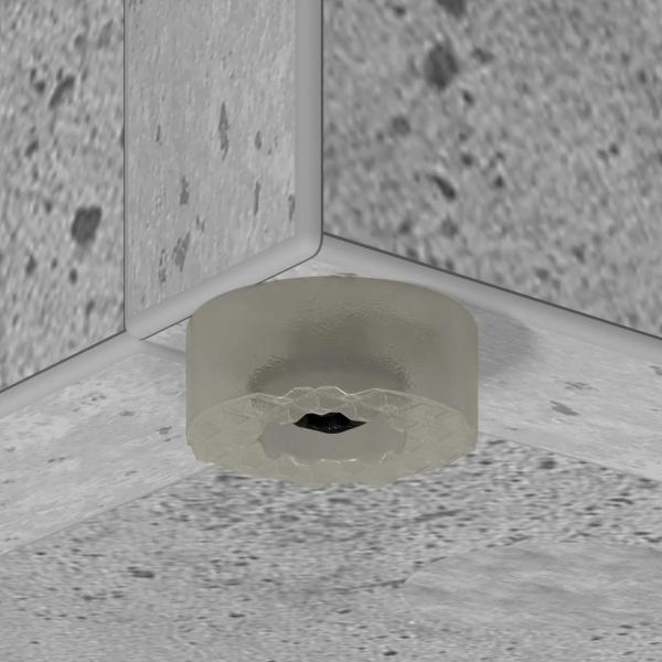 Sonnenschirmhalter Beton Grau 25 x 24,5 x 64 cm Holzwerkstoff