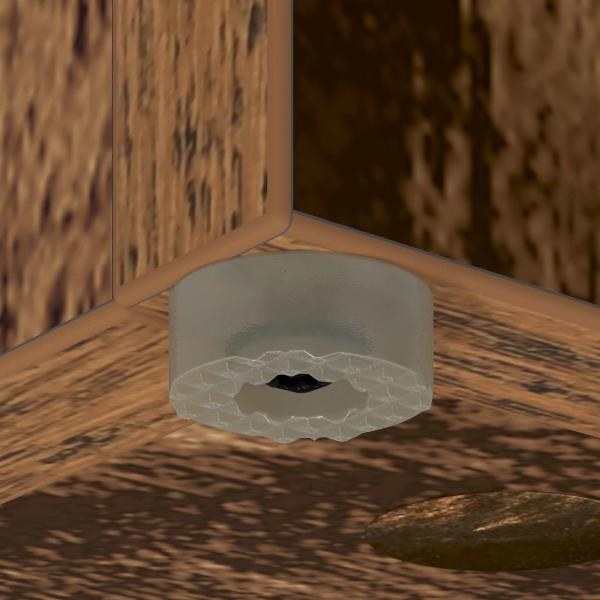 Sonnenschirmhalter Altholz 25 x 24,5 x 64 cm Holzwerkstoff