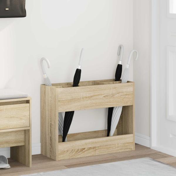 ARDEBO.de - Sonnenschirmhalter Sonoma-Eiche 65 x 24 x 50 cm Holzwerkstoff
