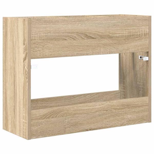 Sonnenschirmhalter Sonoma-Eiche 65 x 24 x 50 cm Holzwerkstoff