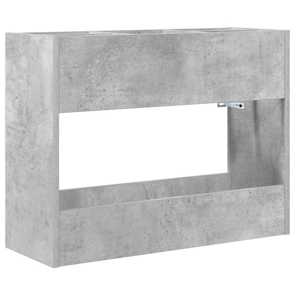 Sonnenschirmhalter Beton Grau 65 x 24 x 50 cm Holzwerkstoff