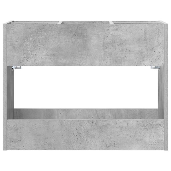 Sonnenschirmhalter Beton Grau 65 x 24 x 50 cm Holzwerkstoff