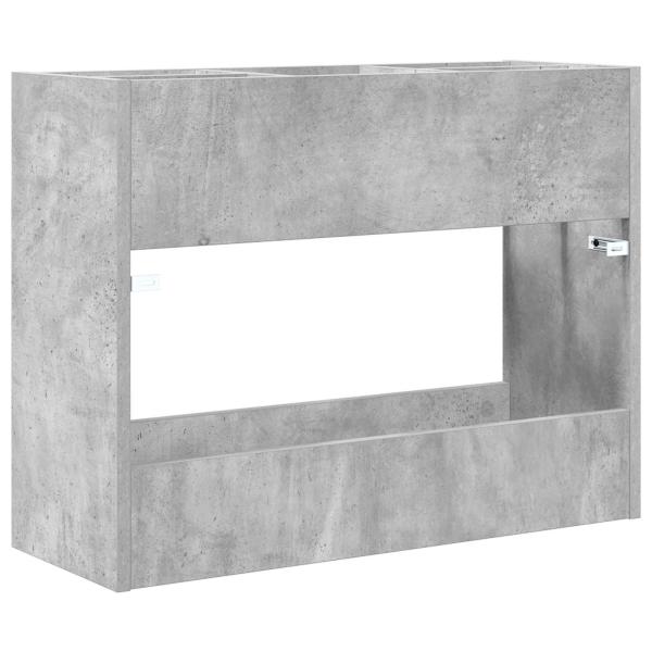 Sonnenschirmhalter Beton Grau 65 x 24 x 50 cm Holzwerkstoff