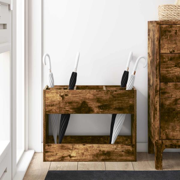 Sonnenschirmhalter Geräucherte Eiche 65 x 24 x 50 cm