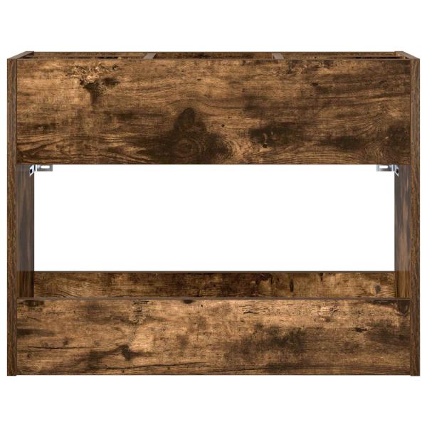 Sonnenschirmhalter Geräucherte Eiche 65 x 24 x 50 cm