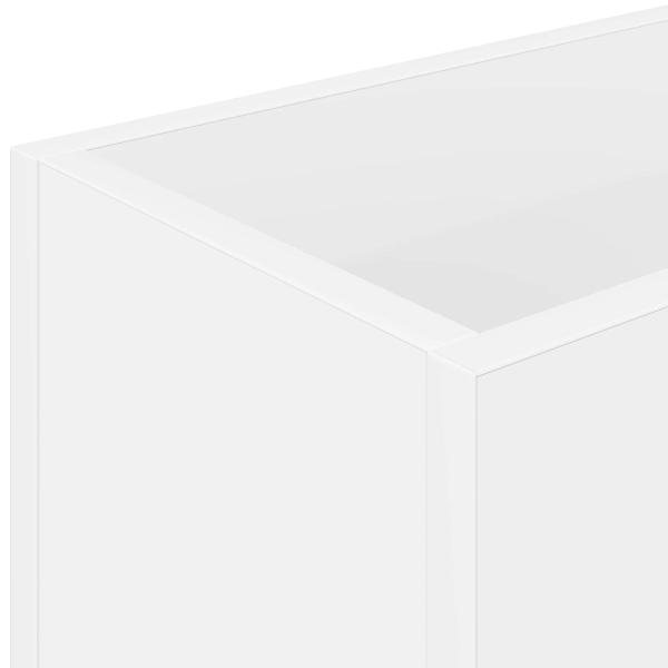 Sonnenschirmhalter Weiß 40 x 20 x 55,5 cm Holzwerkstoff