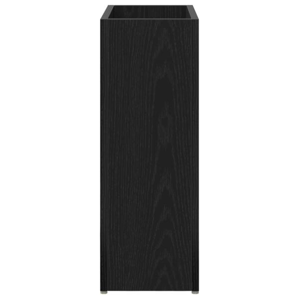 Sonnenschirmhalter Schwarz Eichen-Optik 40 x 20 x 55,5 cm