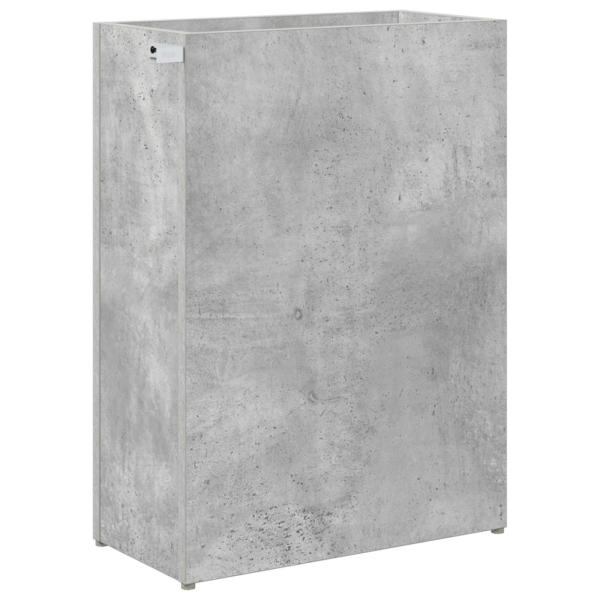 Sonnenschirmhalter Beton Grau 40 x 20 x 55,5 cm Holzwerkstoff