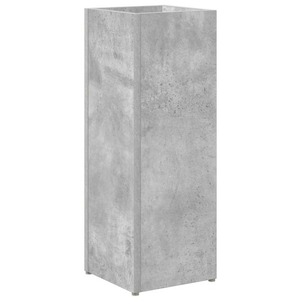 Sonnenschirmhalter Beton Grau 20 x 20 x 55,5 cm Holzwerkstoff