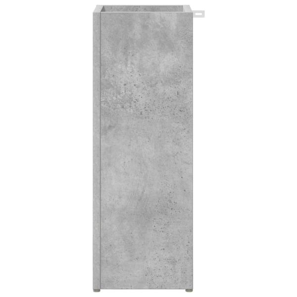 Sonnenschirmhalter Beton Grau 20 x 20 x 55,5 cm Holzwerkstoff