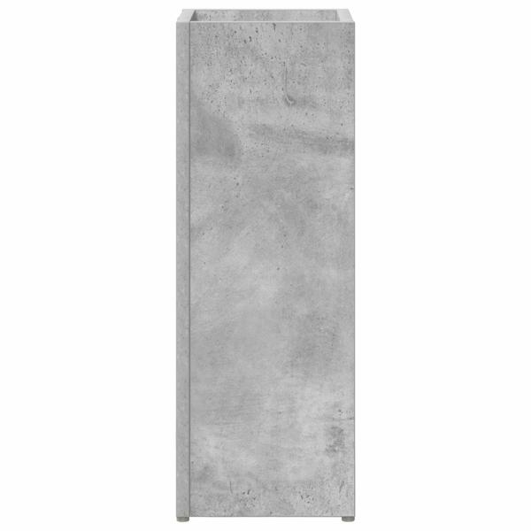 Sonnenschirmhalter Beton Grau 20 x 20 x 55,5 cm Holzwerkstoff