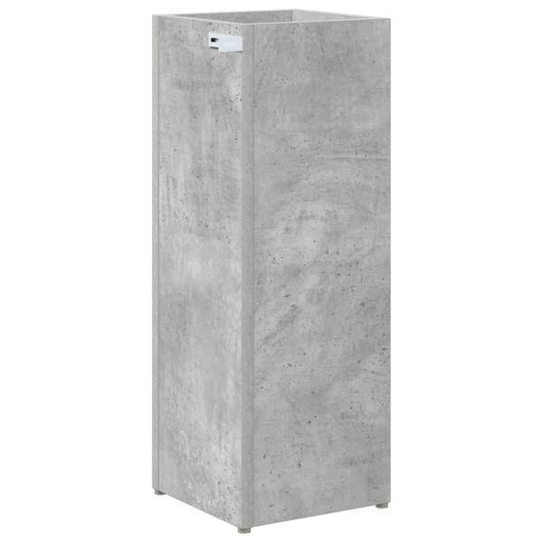 Sonnenschirmhalter Beton Grau 20 x 20 x 55,5 cm Holzwerkstoff