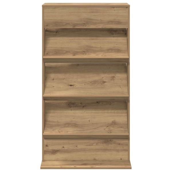 Magazinregal Artisan-Eiche 70 x 41 x 126 cm Holzwerkstoff
