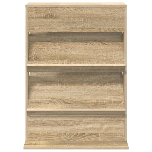 Magazinregal Sonoma-Eiche 70 x 41 x 96 cm Holzwerkstoff