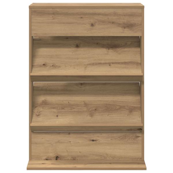 Magazinregal Artisan-Eiche 70 x 41 x 96 cm Holzwerkstoff