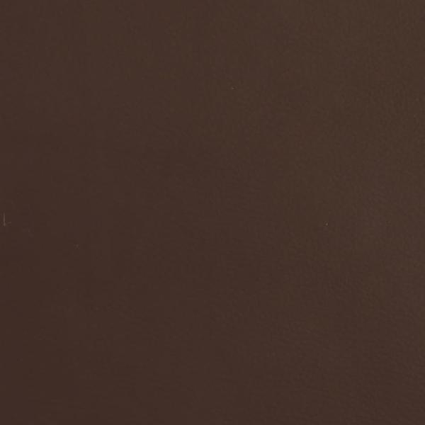 Chaiselongue mit Kissen und Nackenrolle Braun Kunstleder