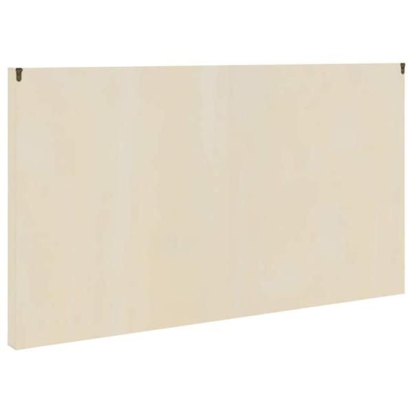 Wanddisplay-Case mit Regal Beige 98 x 4,5 x 55 cm Holzwerkstoff