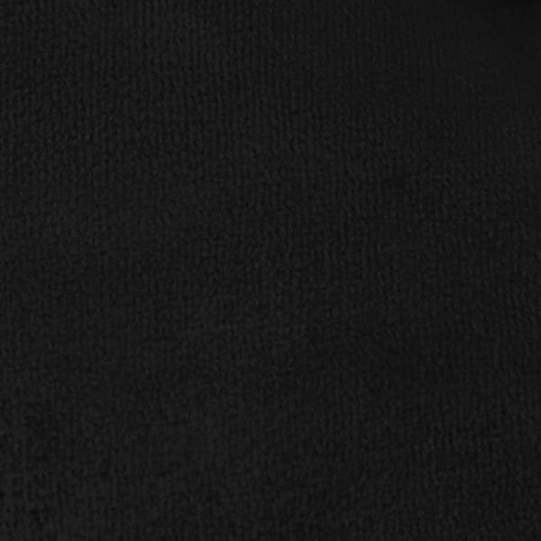 Überwurfdecke Schwarz 130 x 150 cm Fleece