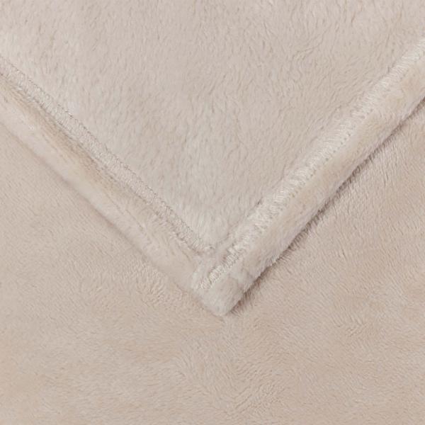 Wohndecken 6 Stk. Beige 130 x 150 cm 2.98 Fleece