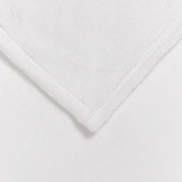 ARDEBO.de - Wohndecken 6 pcs Weiß 240 x 270 cm Fleece