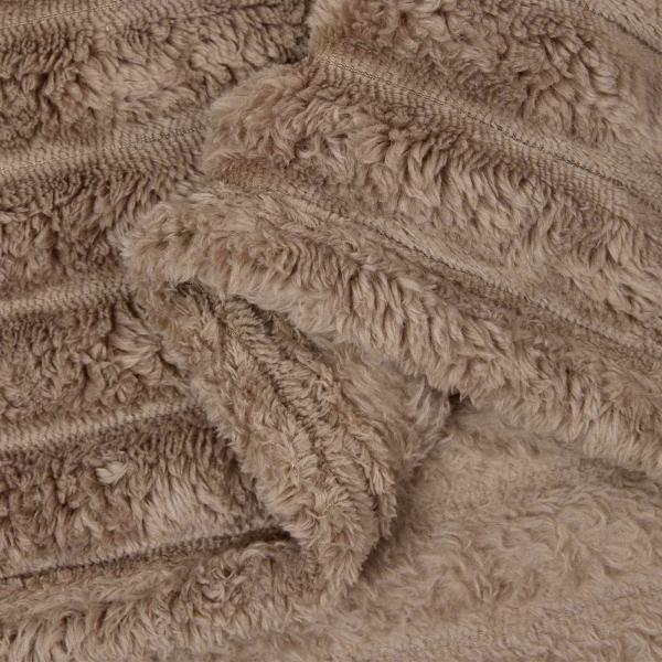 Überwurfdecke Kamel 270 x 240 cm Fleece