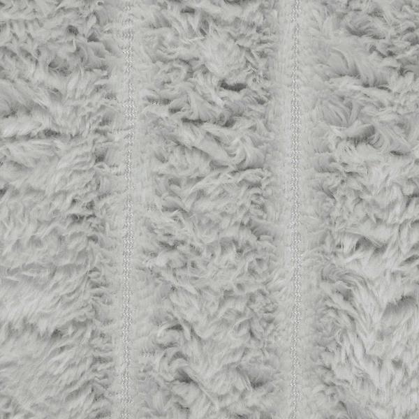 Überwurfdecke Grau 270 x 240 cm Fleece