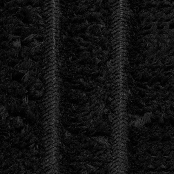 Überwurfdecke Schwarz 200 x 150 cm Fleece