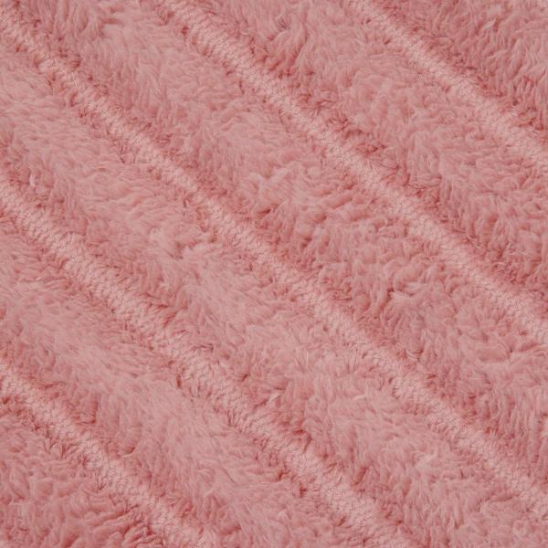 Überwurfdecke Rosa 240 x 220 cm Fleece