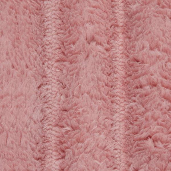 Überwurfdecke Rosa 270 x 240 cm Fleece