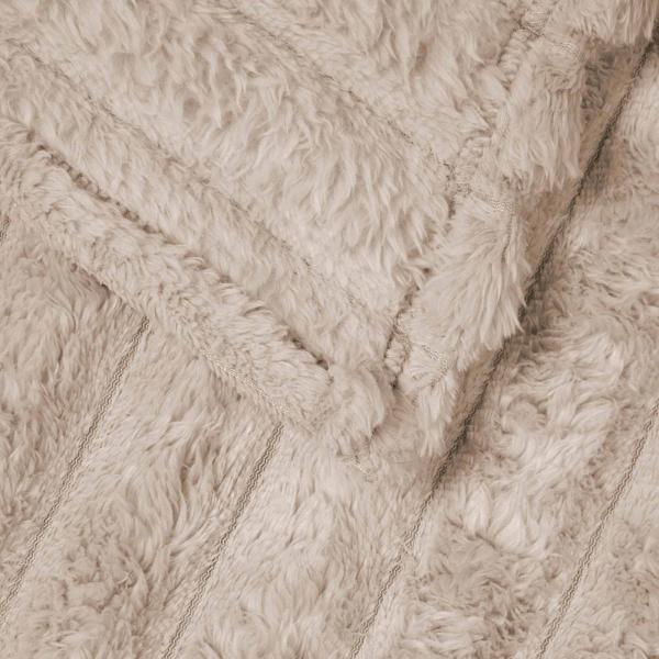 Wohndecken 6 Stk. Beige 150 x 130 cm 2.85 Fleece