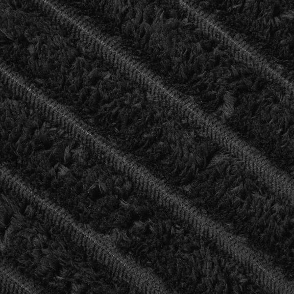 Wohndecken 6 Stück Schwarz 150 x 130 cm Fleece