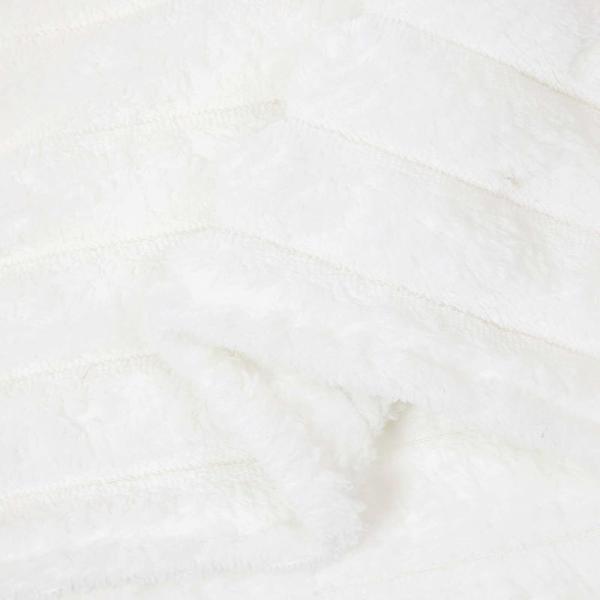 Wohndecken 6 Stk. Weiß 240 x 220 cm 8.76 Fleece