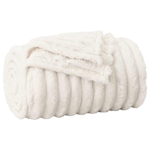 Wohndecken 6 stk. Creme 270 x 240 cm 9.51 kg Fleece