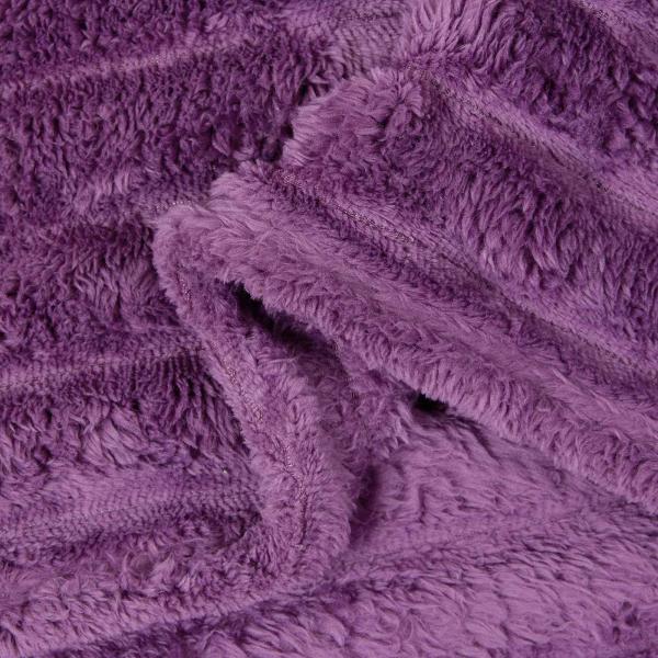 Wohndecken 6 Stk. Lila 270 x 240 cm 9.15 Fleece