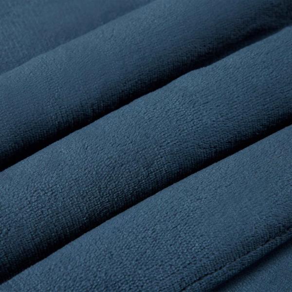 Überwurfdecke Marineblau 220 x 240 cm Fleece