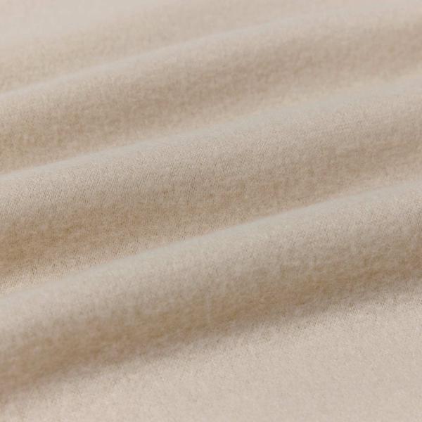 Überwurfdecke Beige 200 x 150 cm Fleece