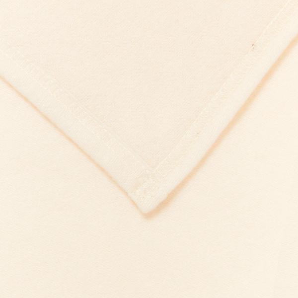 Überwurfdecke Creme 170 x 130 cm Fleece
