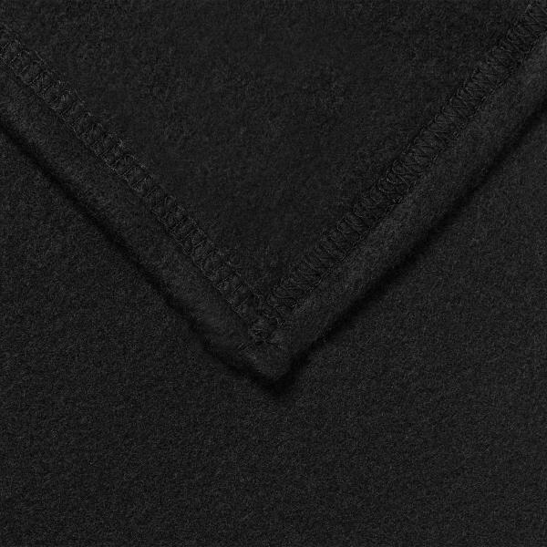 Wohndecken 24 Stück Schwarz 240 x 220 cm Fleece