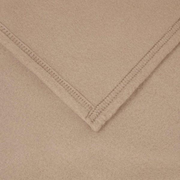 Wohndecken 6 Stück Kamel 210 x 140 cm Fleece
